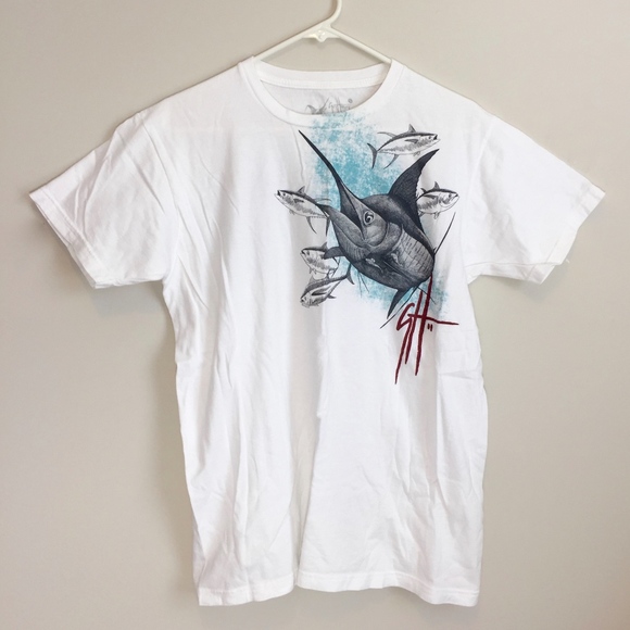 Guy Harvey Shirts & Tops Guy Harvey Kids Marlin Short Sleeve